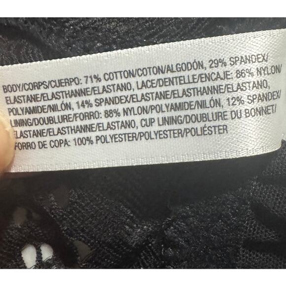 b.Tempt'd by Wacoal 38C Racerback Bra Front Closure Intimates Feminine Lace Soft - Picture 7 of 7